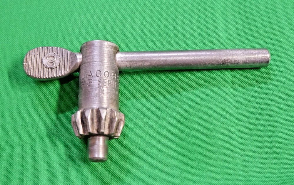 Jacobs K3 Drill Chuck Key - Vintage - FreeShip
