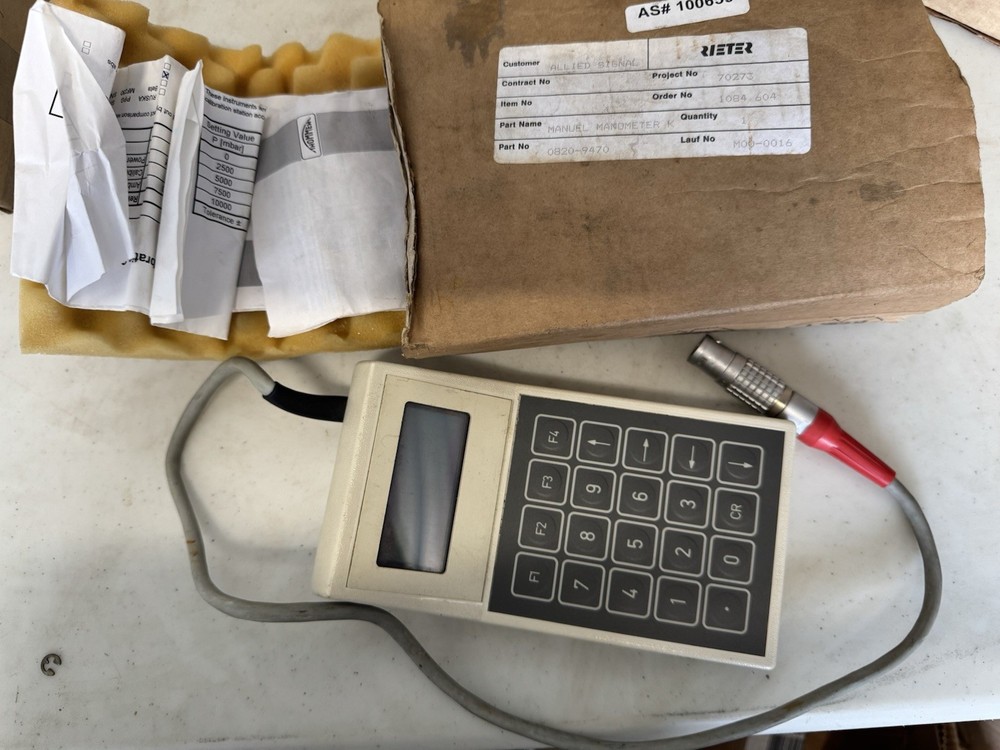 Rieter 0820-9470 Manometer