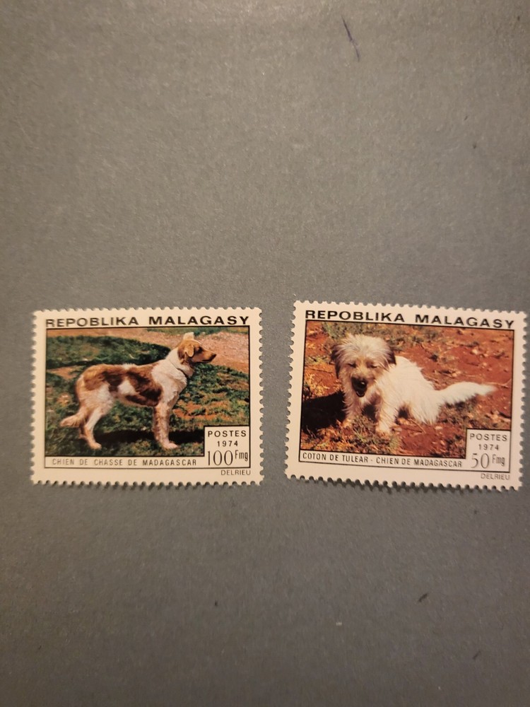 Stamps Madagascar Scott #512-3 never hinged