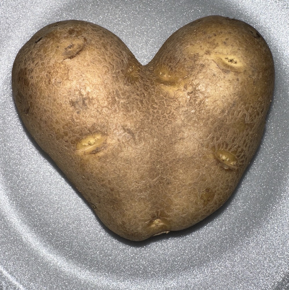 Heart Shaped Potato Potato Easter potato
