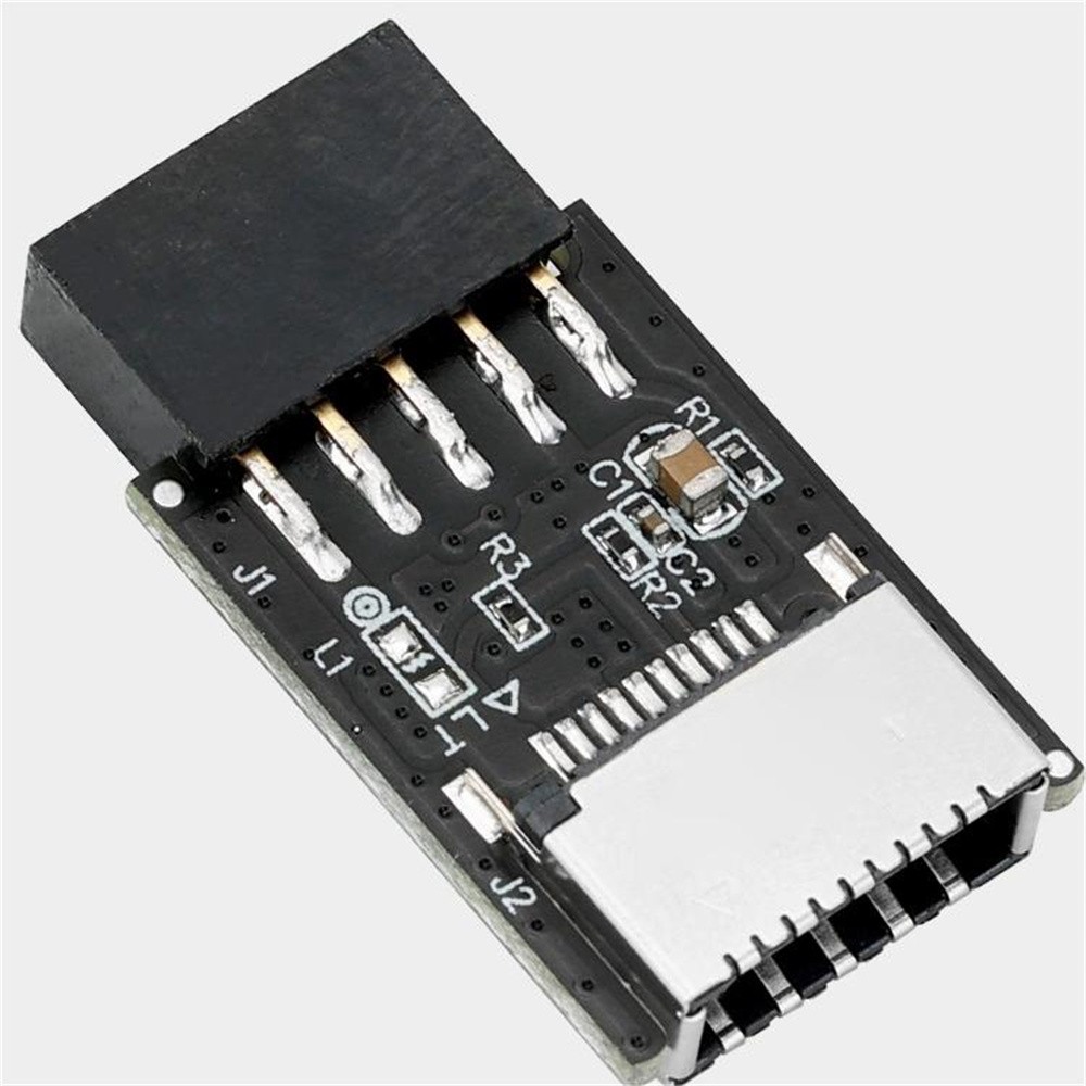 9-PIN To C-type A-key Front Connector E-type Interface Adapter Motherboard