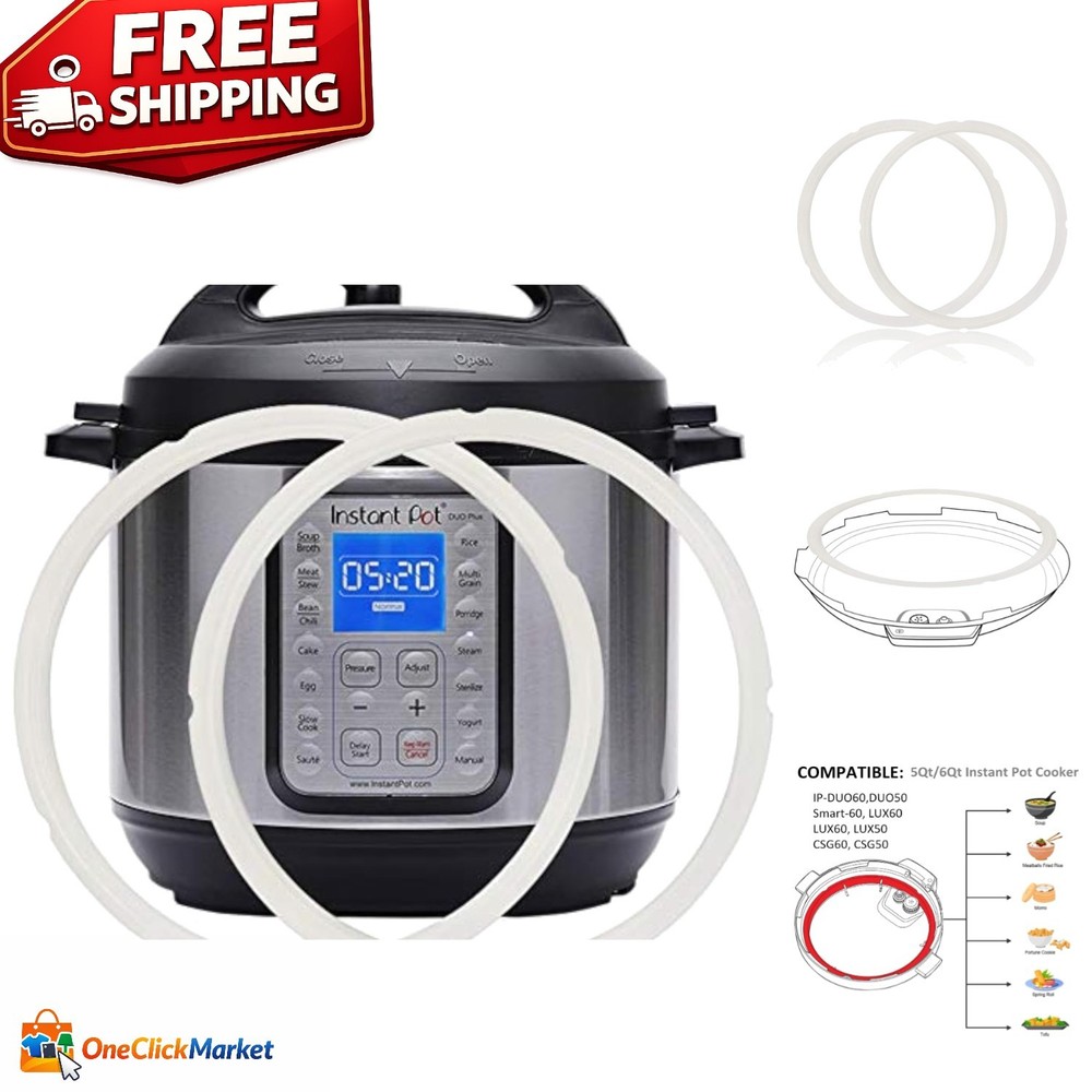 High-Quality Silicone Sealing Ring for Instant Pot - Low Odor Kitchen Solution