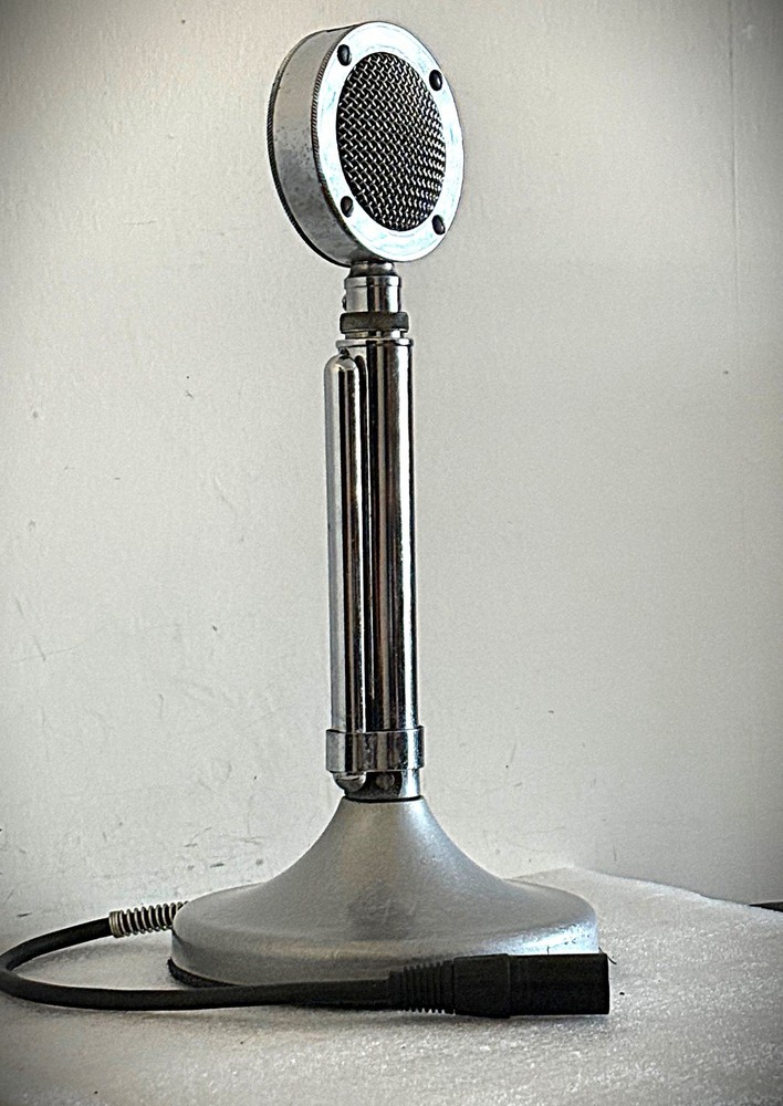 Vintage 1950's Astatic D-104 Dynamic Microphone-modified, working great (d5)