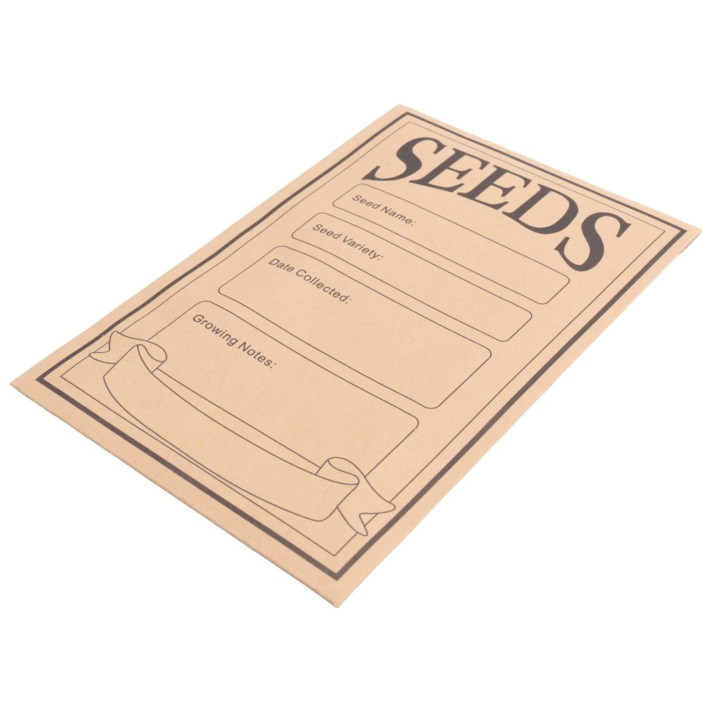 100PCS Seed Packets Envelopes: Self Sealing Small Seed Envelopes for6533
