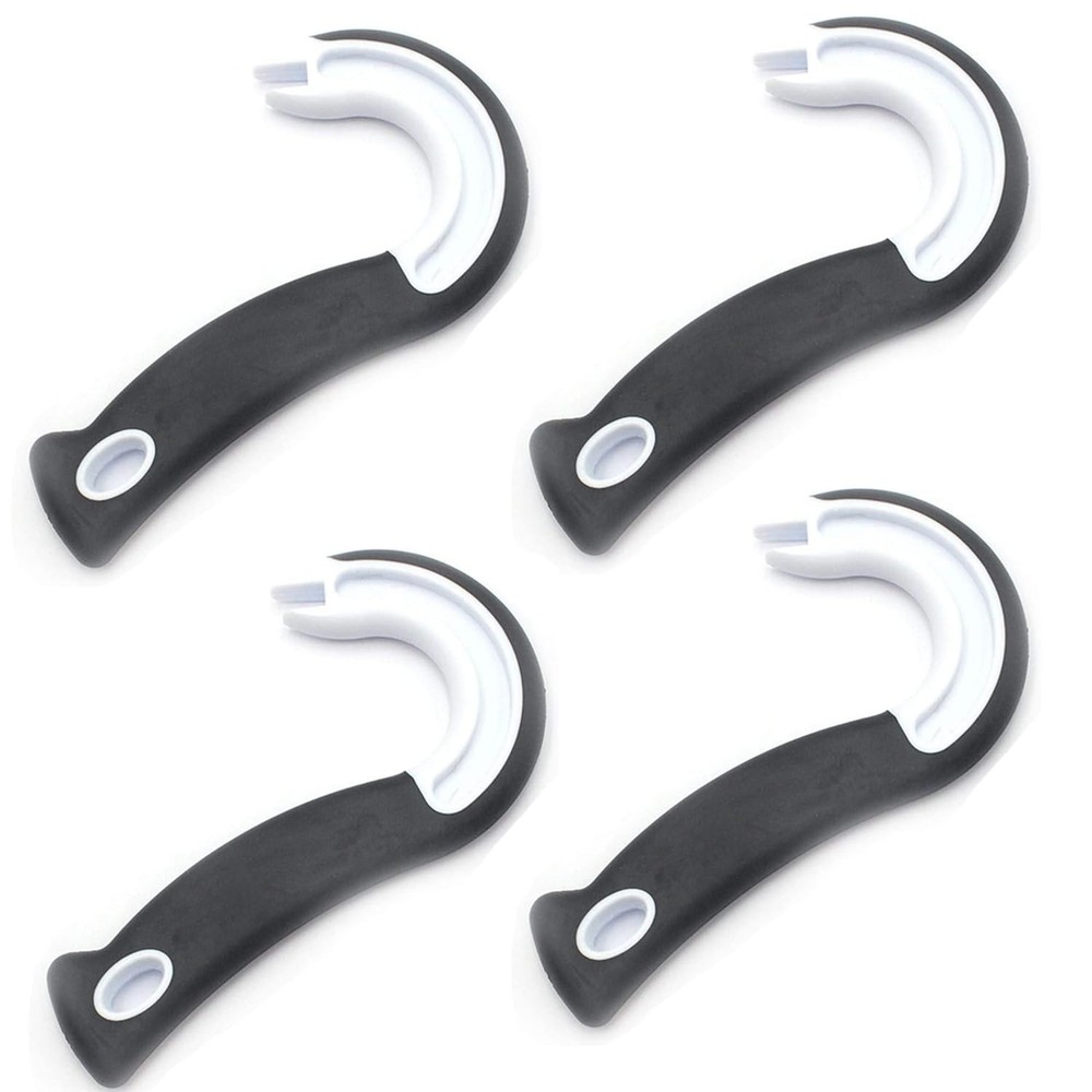 4Pcs Easy Open Ring Pull Can Opener, Ergonomic Can Ring-Pull Helper J Shape R...