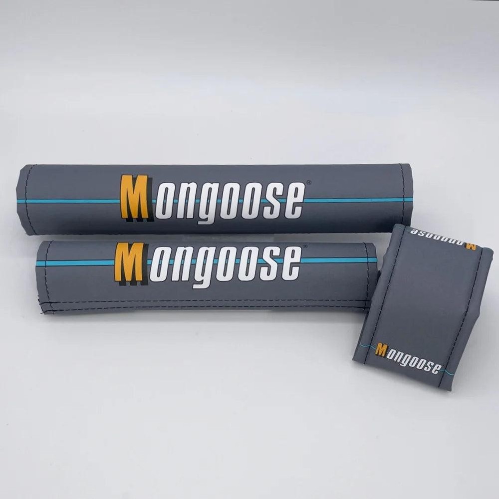 Mongoose Nylon pad set - Gray - 1987-1989