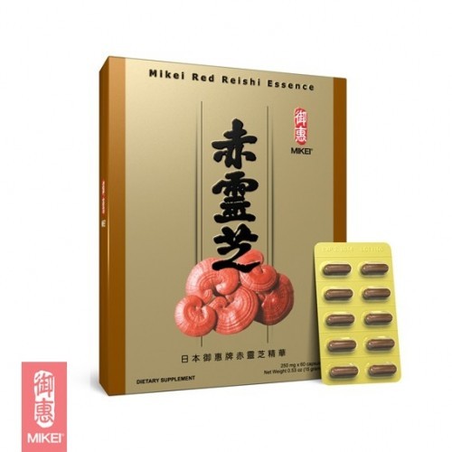 Mikei Red Reishi Essence - 60 Capsules