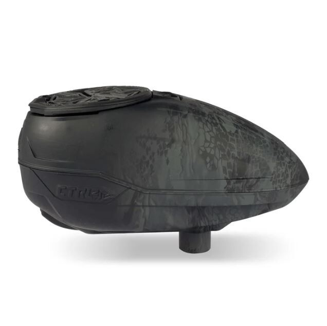 Bunker Kings CTRL2 Electronic Loader Paintball Hopper Black Highlander