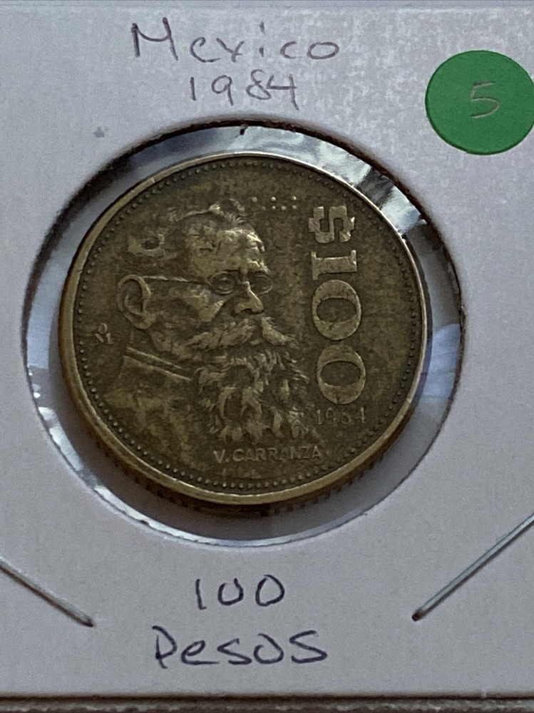1984 Mexico 100 Pesos Coin B15