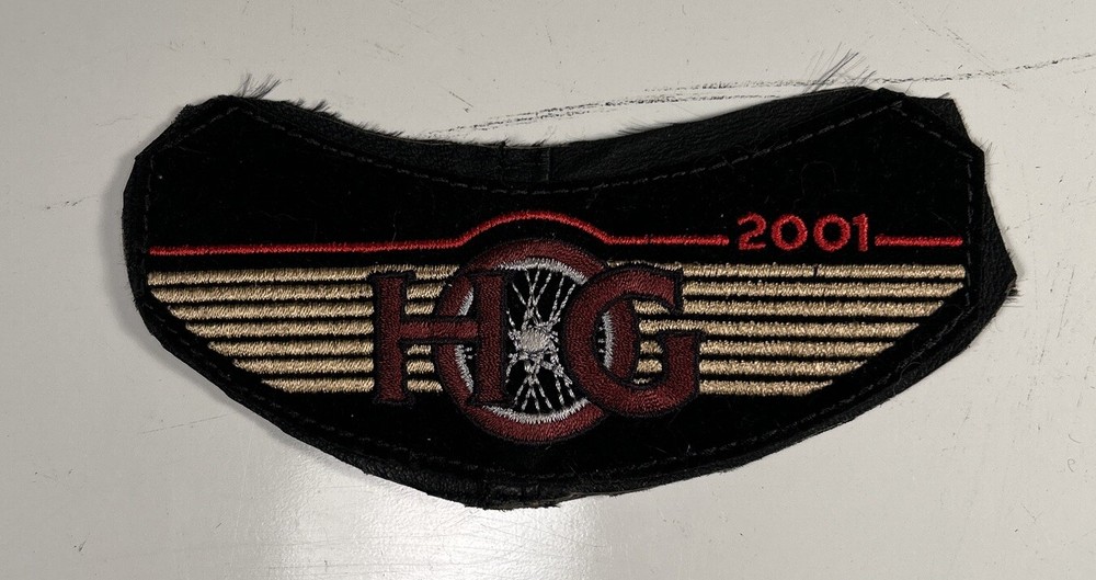 Harley-Davidson HOG  Patch 2001 ORIGINAL Harley Owners Group X