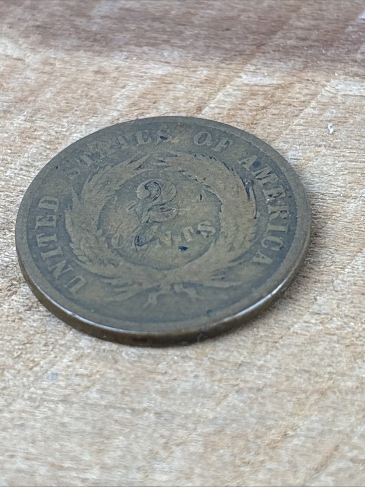 1865 Two Cent Piece