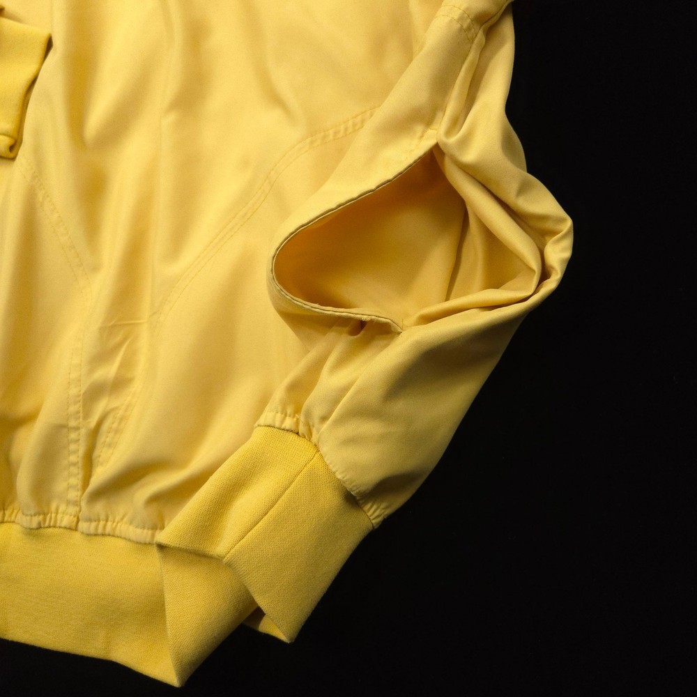 Zero Restriction -Estancia Pullover Mens -L Yellow Golf windbreaker jacket Snap