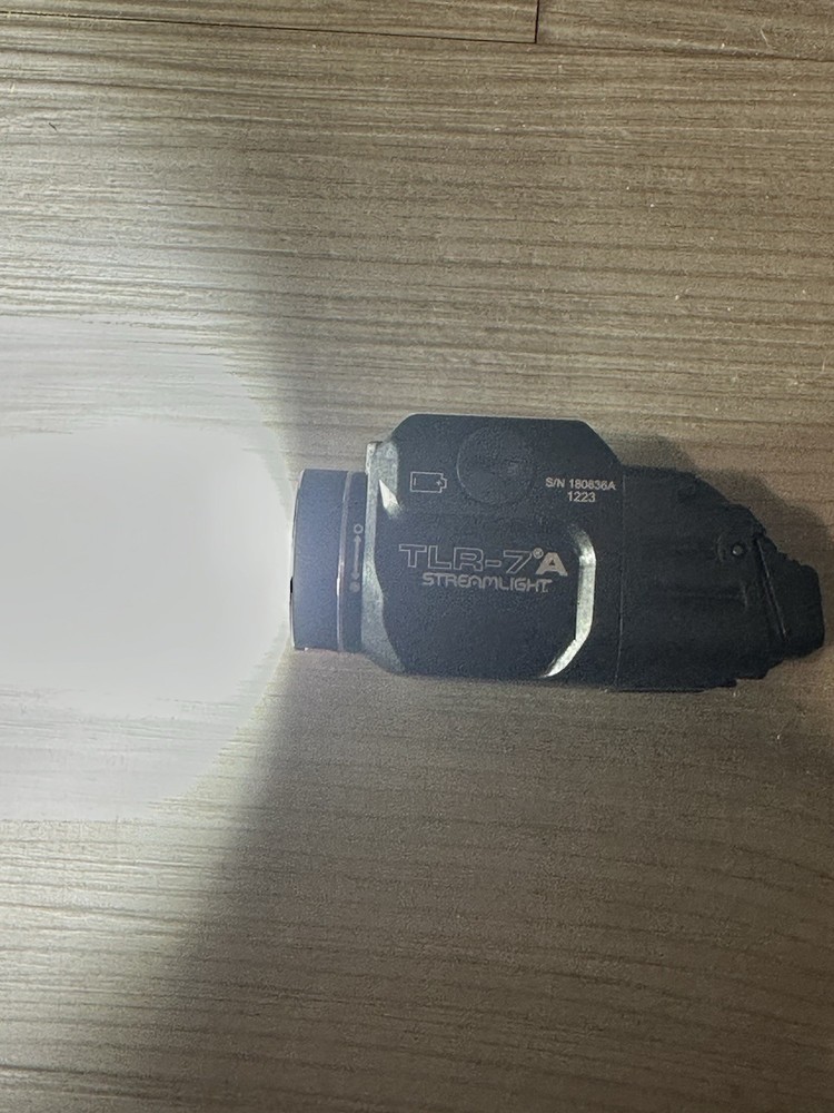Streamlight TLR-7A Flex Low-Profile Rail-Mounted Tactical Weapon LED Light.