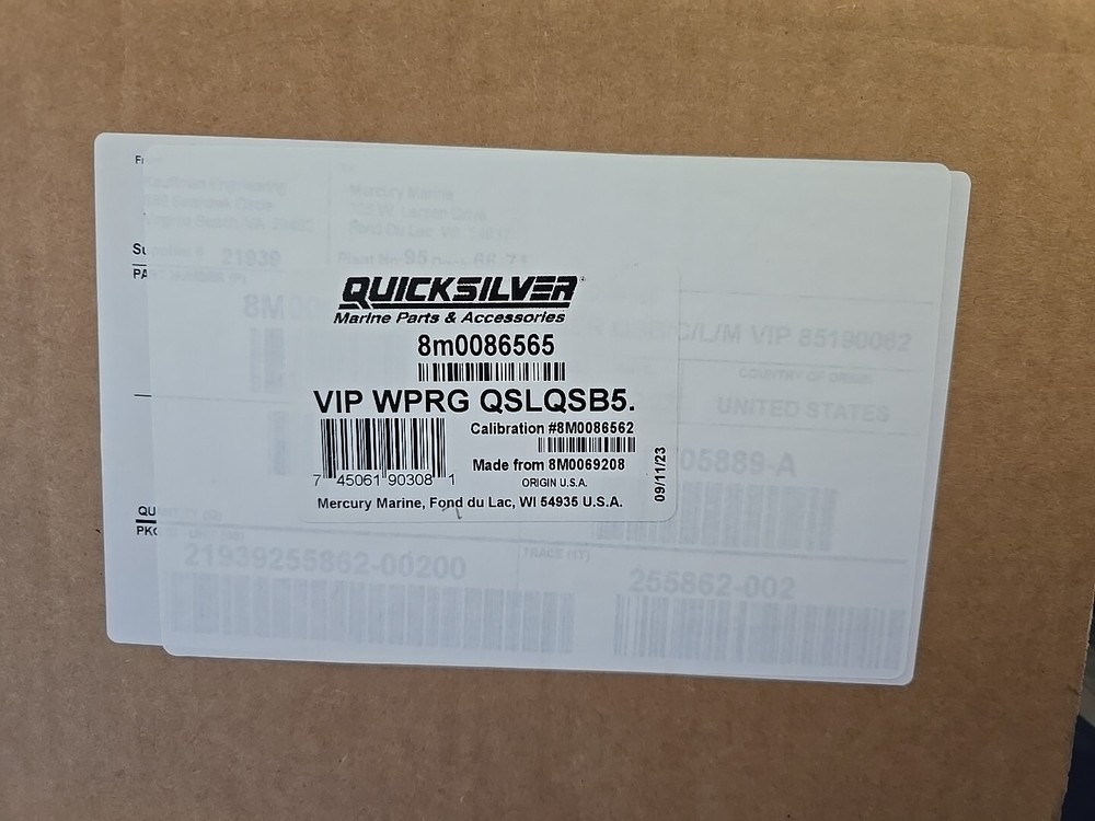 8M0086565 Mercury Marine VIP/ Vessel Interface Panel