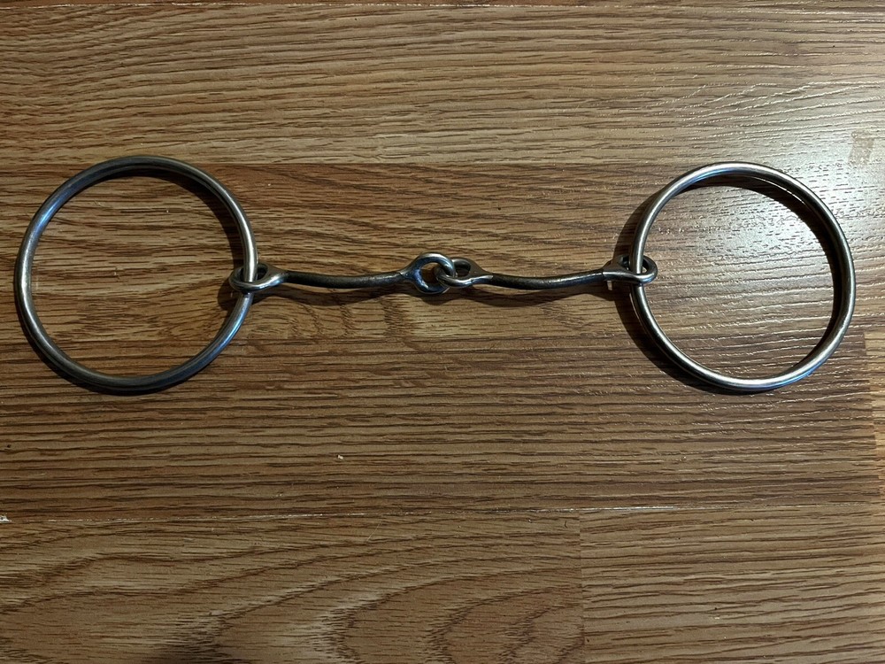 Thin Mouth 5” O Ring Western Snaffle Training Bit
