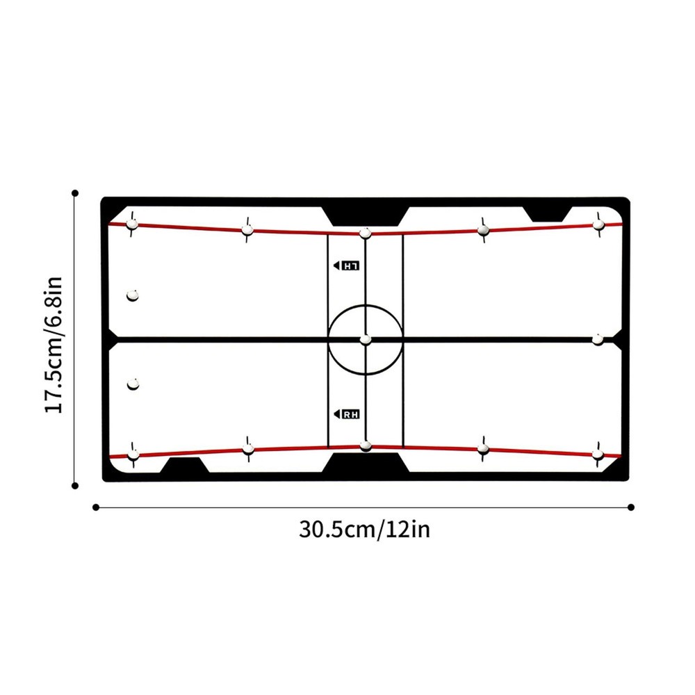Golf Putting Alignment Mirror Golf Swing Golf Putter Line Position Correction