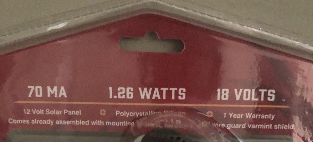 Boss Buck Solar Panel