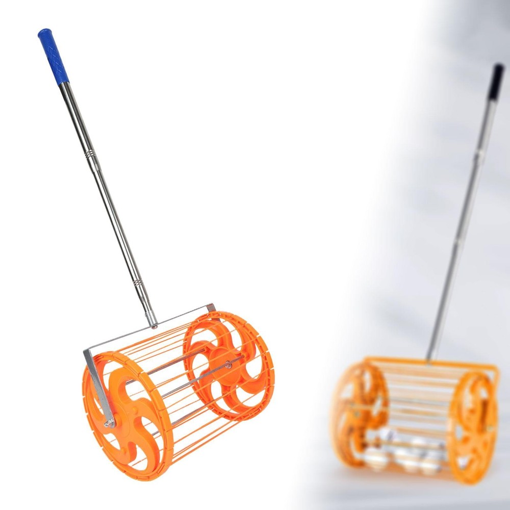Telescopic Rolling Table Tennis Ball Picker Collector Roller for Competition