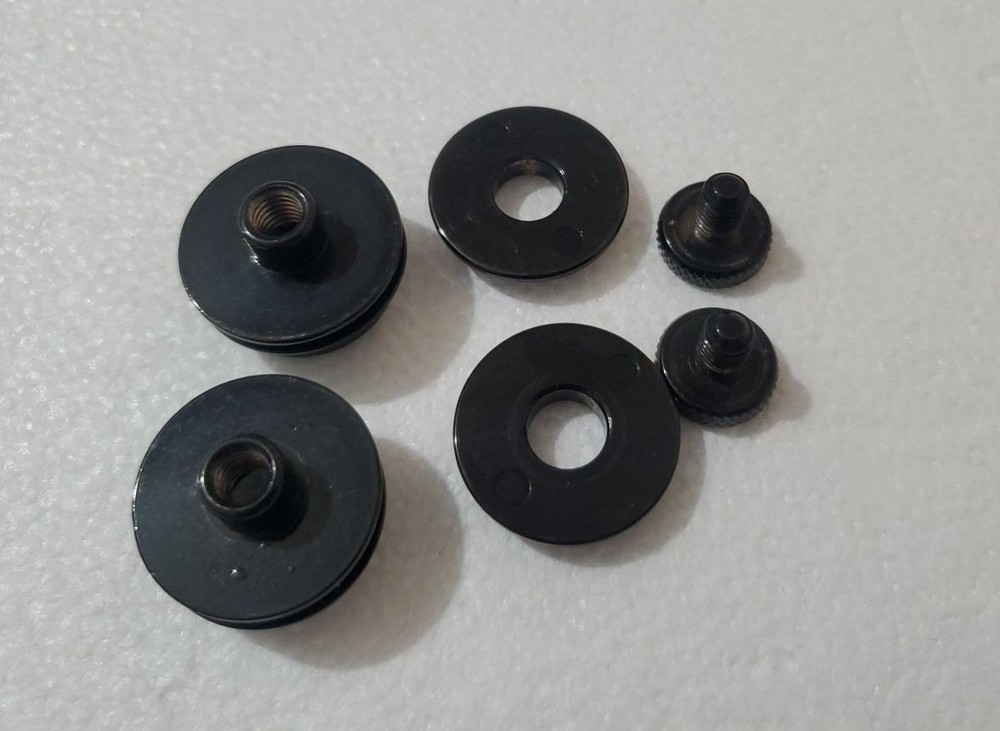 Zeppelin Guitar Strap Locking Ends Only, Black