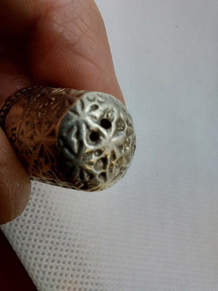 Vintage Sterling Thimble