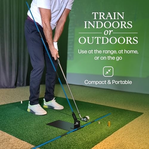 Golf Alignment Stick Holder Plate, Professional Swing Trainer, Practice Tool