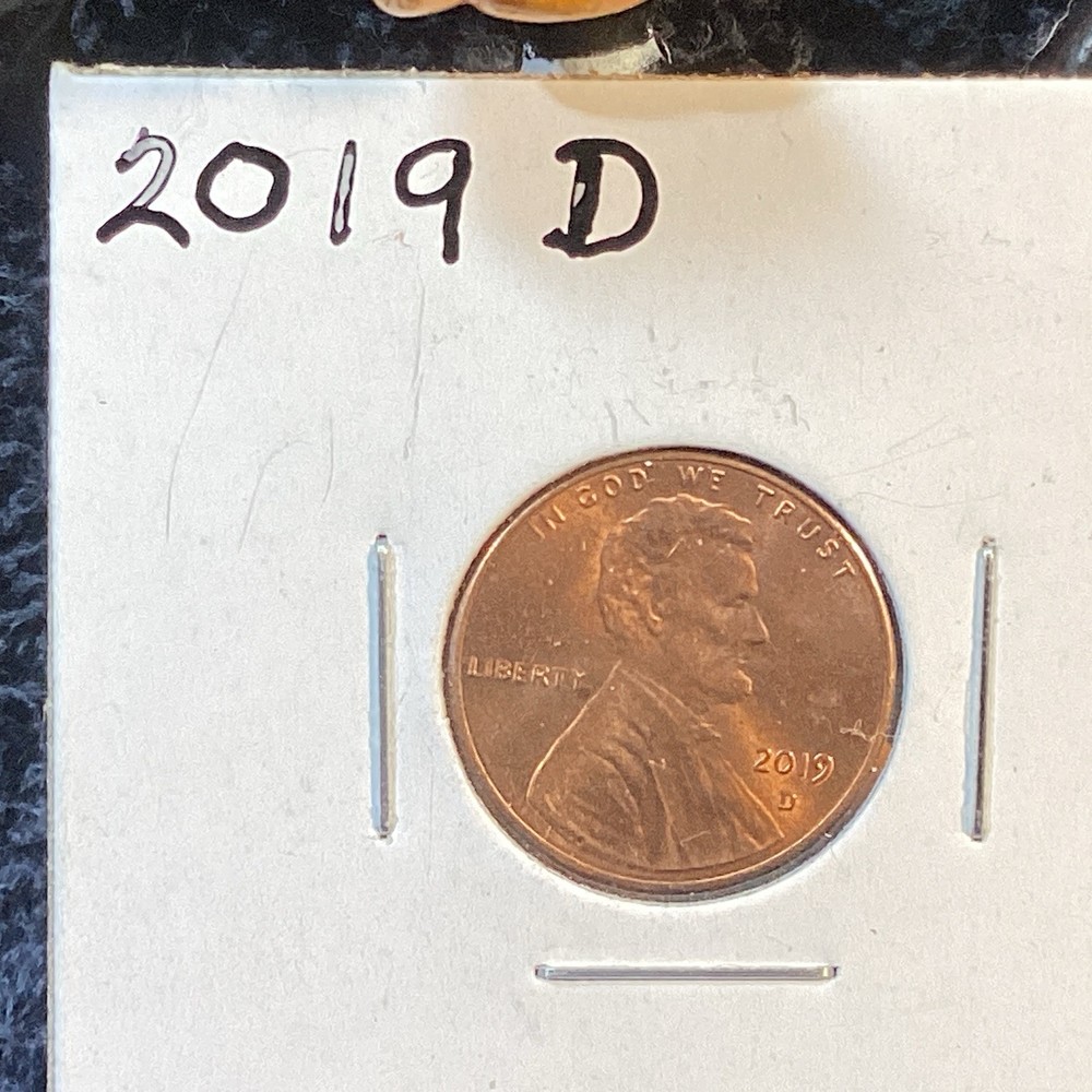 2019 D LINCOLN SHIELD 🛡️ PENNY UNCIRCULATED 👀