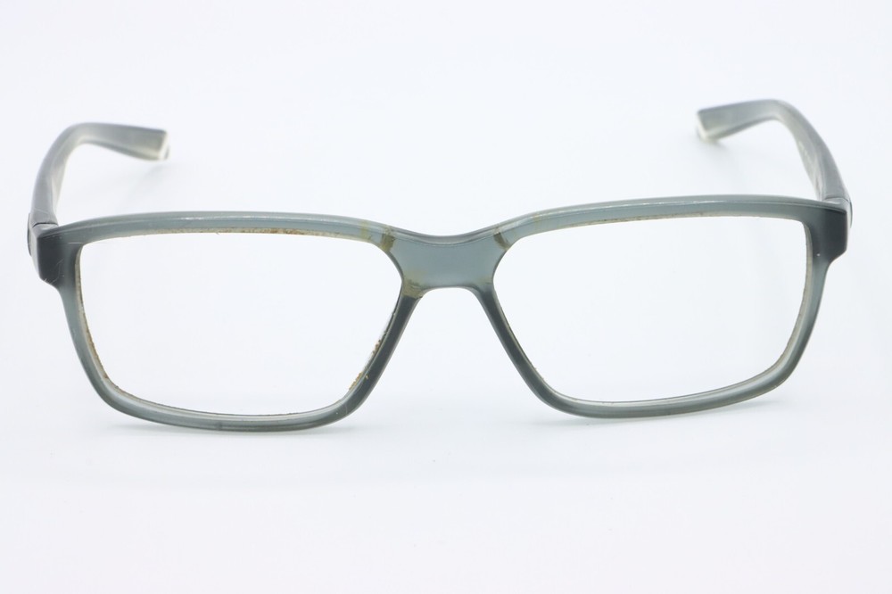 NEW NIKE 7092 068 GRAY AUTHENTIC FRAMES EYEGLASSES 55-14