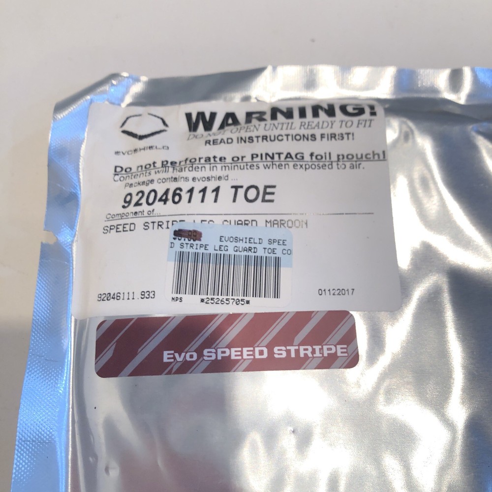 Evoshield Speed Stripe Toe Leg Guard Red 92046111