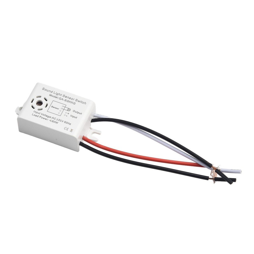 1 Pc Sound Voice Sensor Switch Indoor Automatic Voice Control Sensor Switch