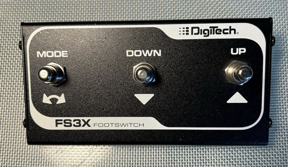 DIGITECH FS3X FOOTSWITCH GUITAR AMP EFFECTS PEDAL 3 FUNCTION