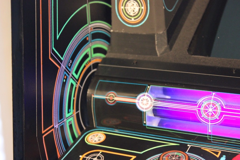 TRON Arcade, HALF SCALE Autographed by Bruce Boxleitner