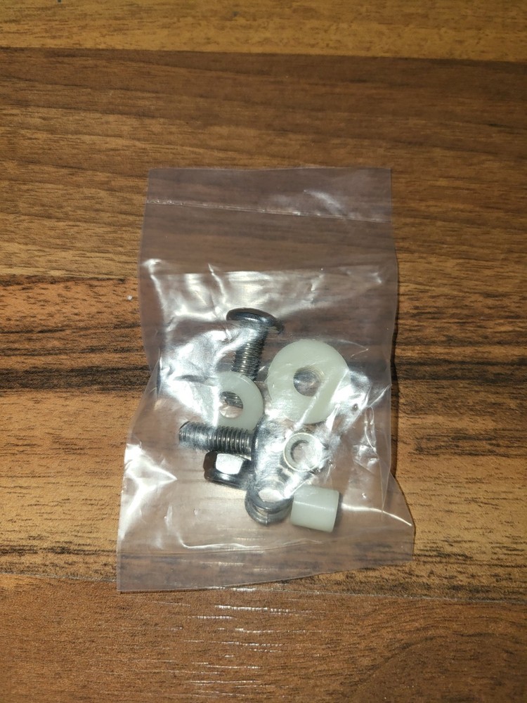 New Durable Red Steel Flag Replacement For Missing/Broken Mailbox With Hardware