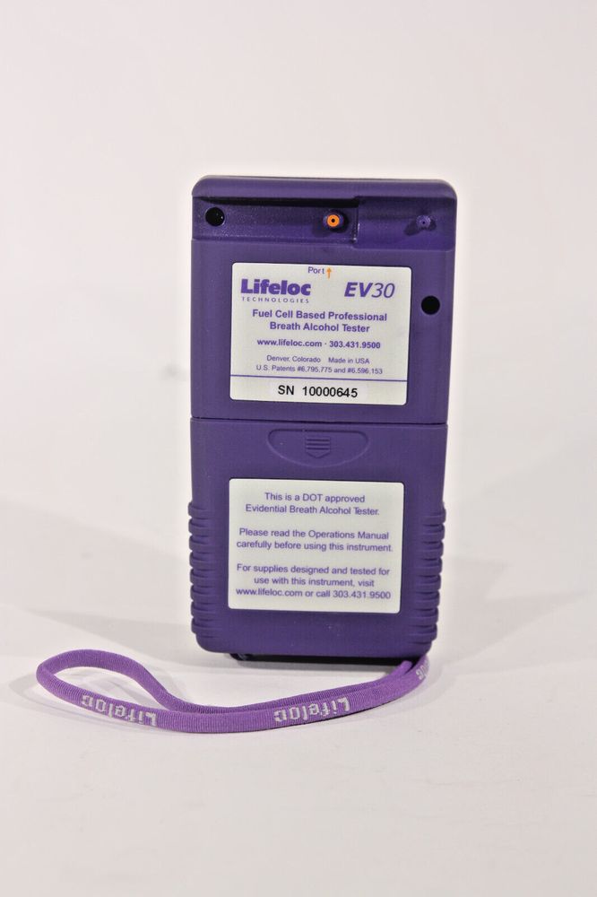 Lifeloc Technologies DOT Approved Evidential Breath Alcohol Tester EV30 +Printer