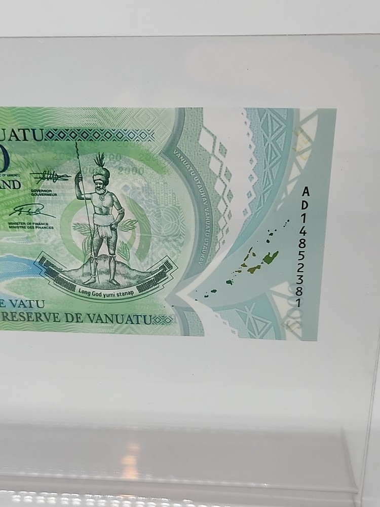 Vanuatu, 2000 Vatu, 2014, POLYMER, Birds