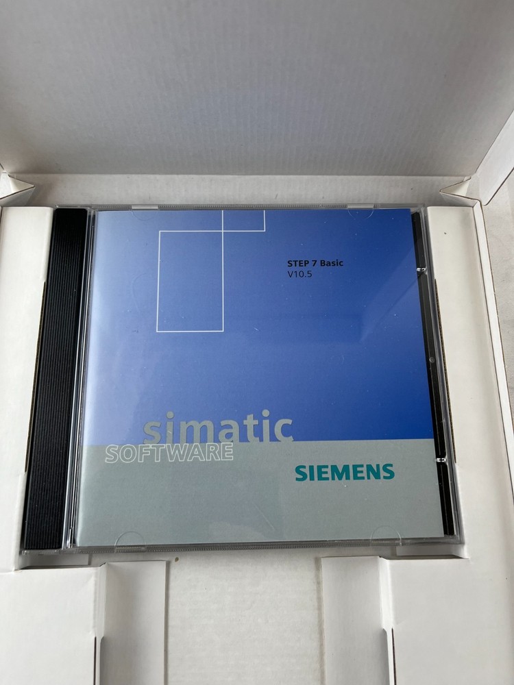 Siemens SIMATIC STEP 7 Basic V10.5 Engineering Software DVD Single License NOS