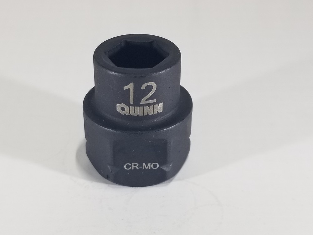 Quinn 12mm x 1/2" low profile impact socket