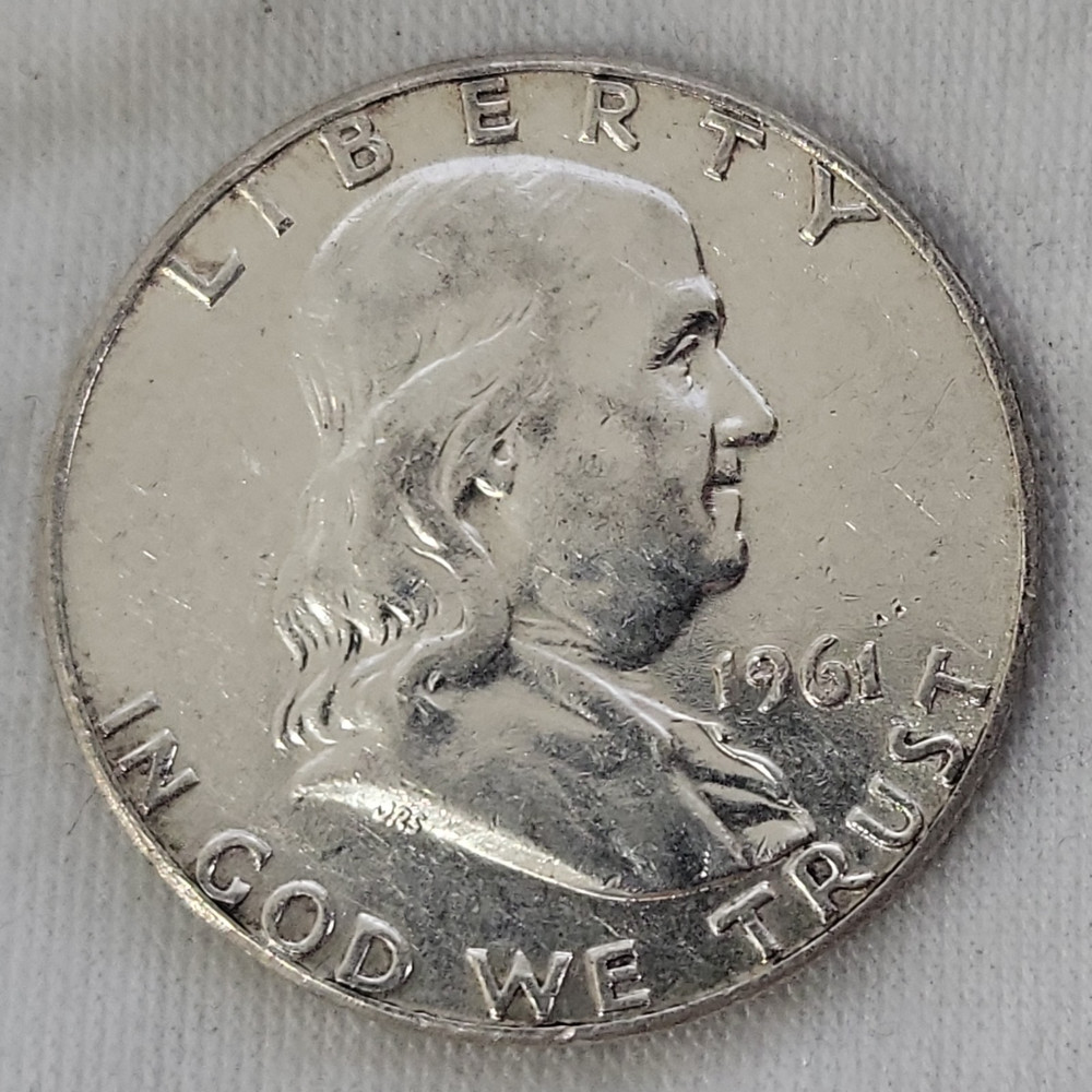 1961 Franklin Half Dollar in BU Condition