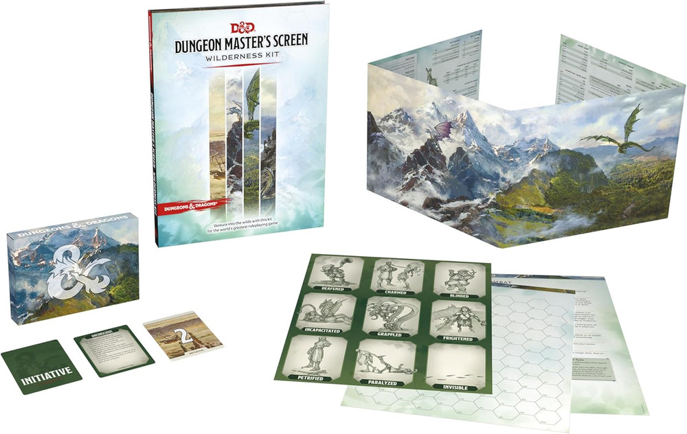 Dungeon Master'S Screen Wilderness Kit