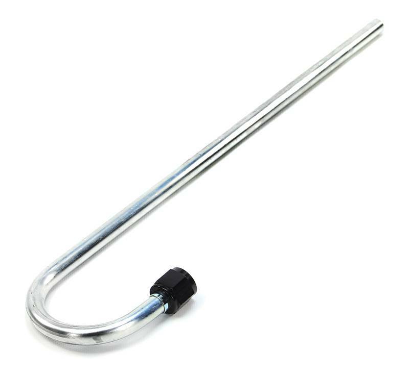 Nitrous Outlet 180 Degree Blow Down Tube (Black Fitting)
