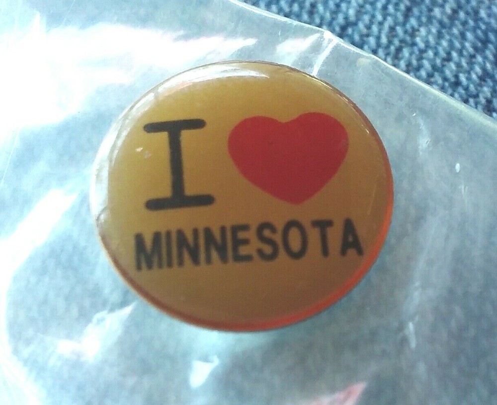 I Love Minnesota pin