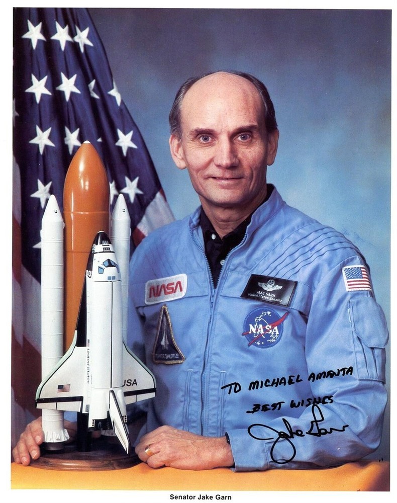 Jake Garn- Signed Color Photograph