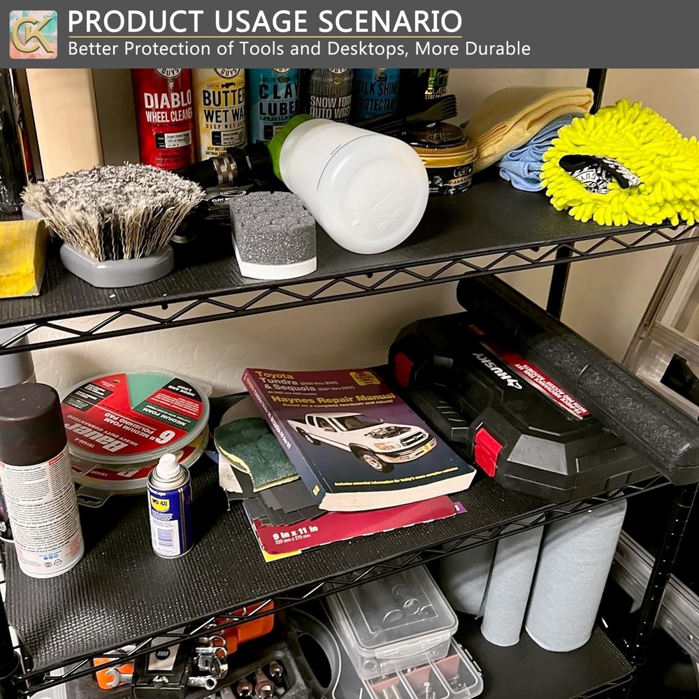 Foam Toolbox Liner Shelf Liner, Thickened Durable Pad Tool Box Mat for Protec...