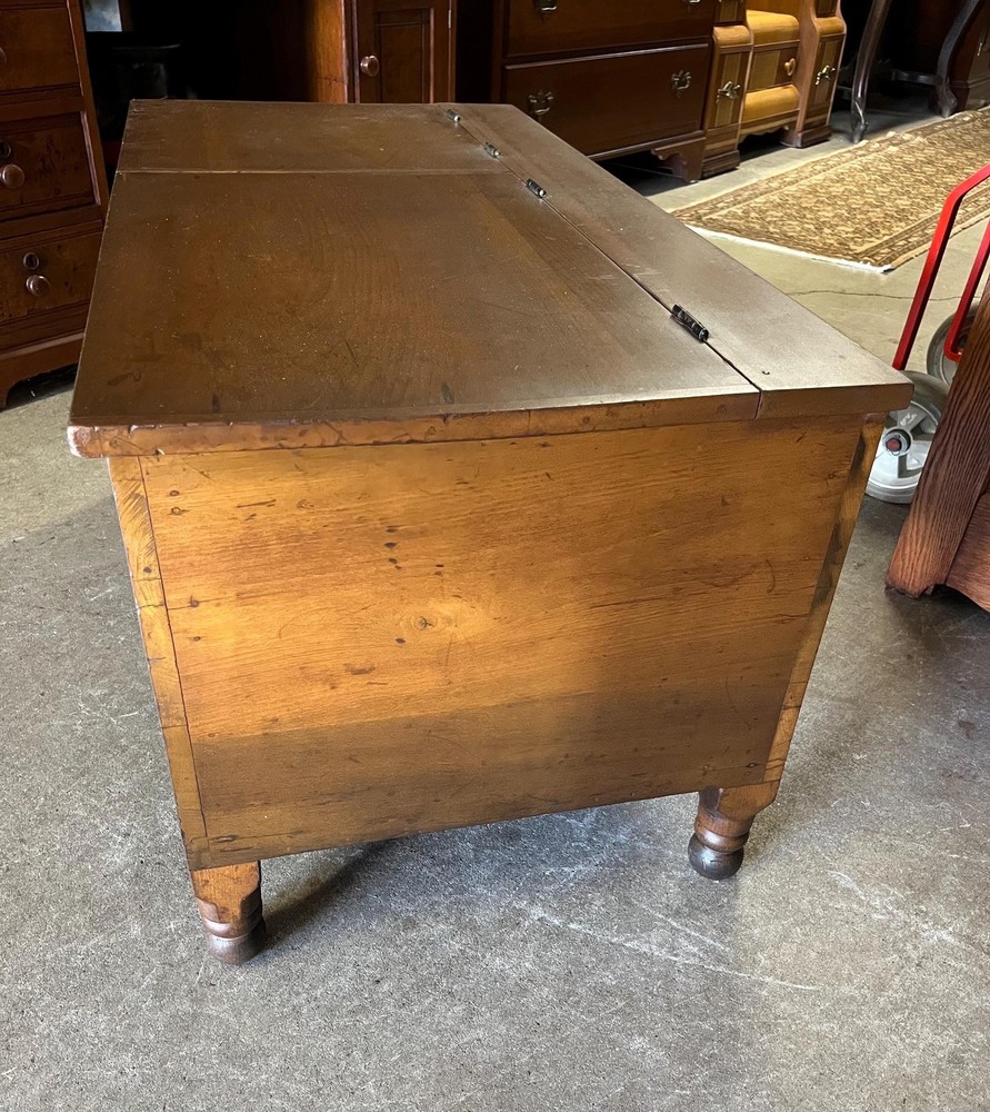 Primitive Blanket Chest with Divided Compartments