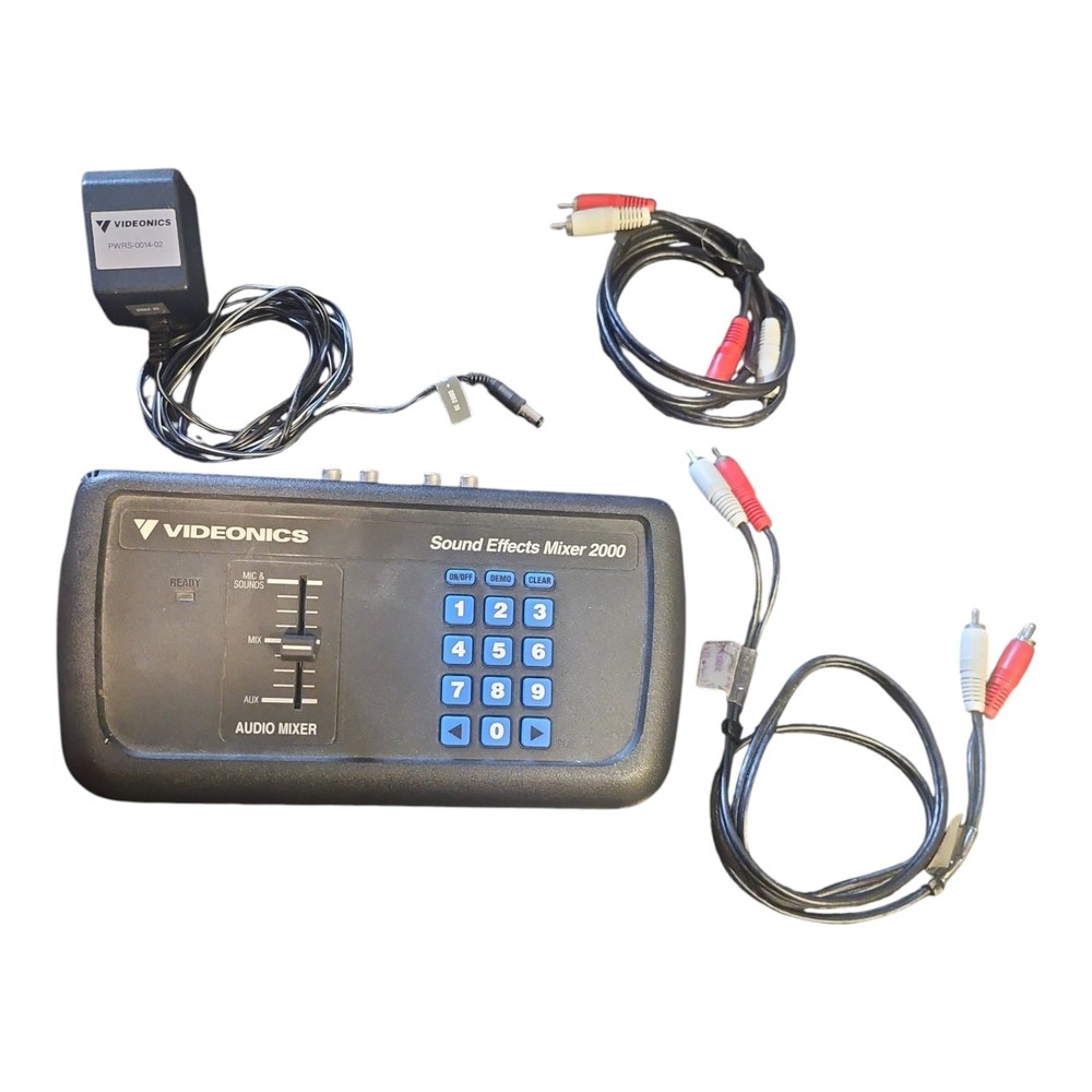 Vintage Videonics Sound Effects Mixer 2000 Fully Functional SE-2000