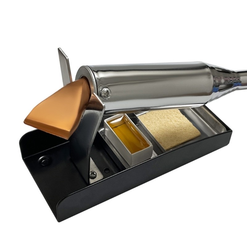 Stable Soldering Iron Stand Organizer For 40 500W Tool Compact Desk Solution