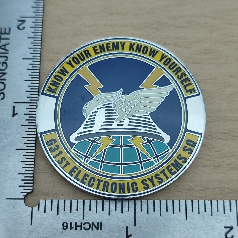 631st Electronic Systems So Challenge Coin