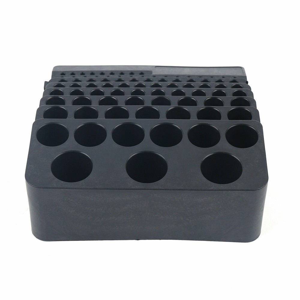 Storage Holder Drill Bit Collet Tool Box Rack Organizer Stand Container 84 Holes
