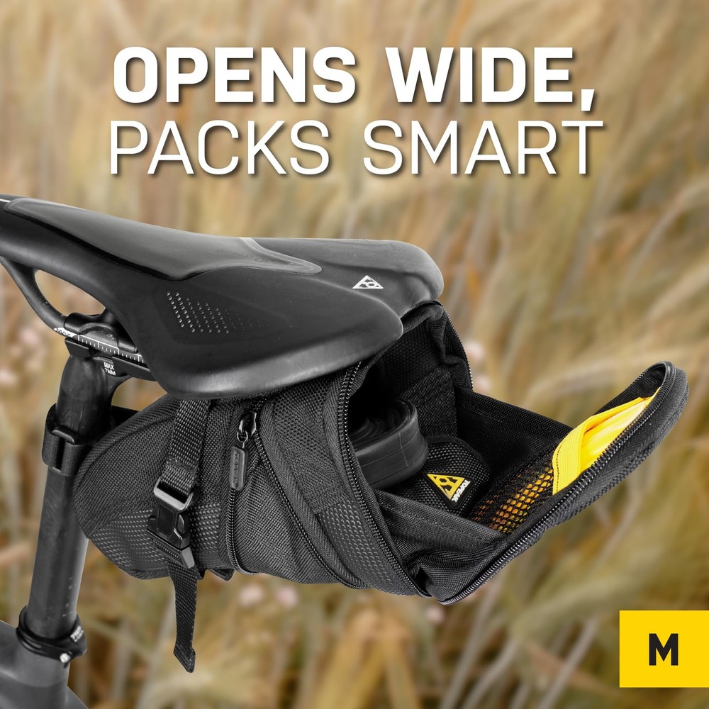 TC2261B Aero Wedge Pack with Strap Mount, Medium, black