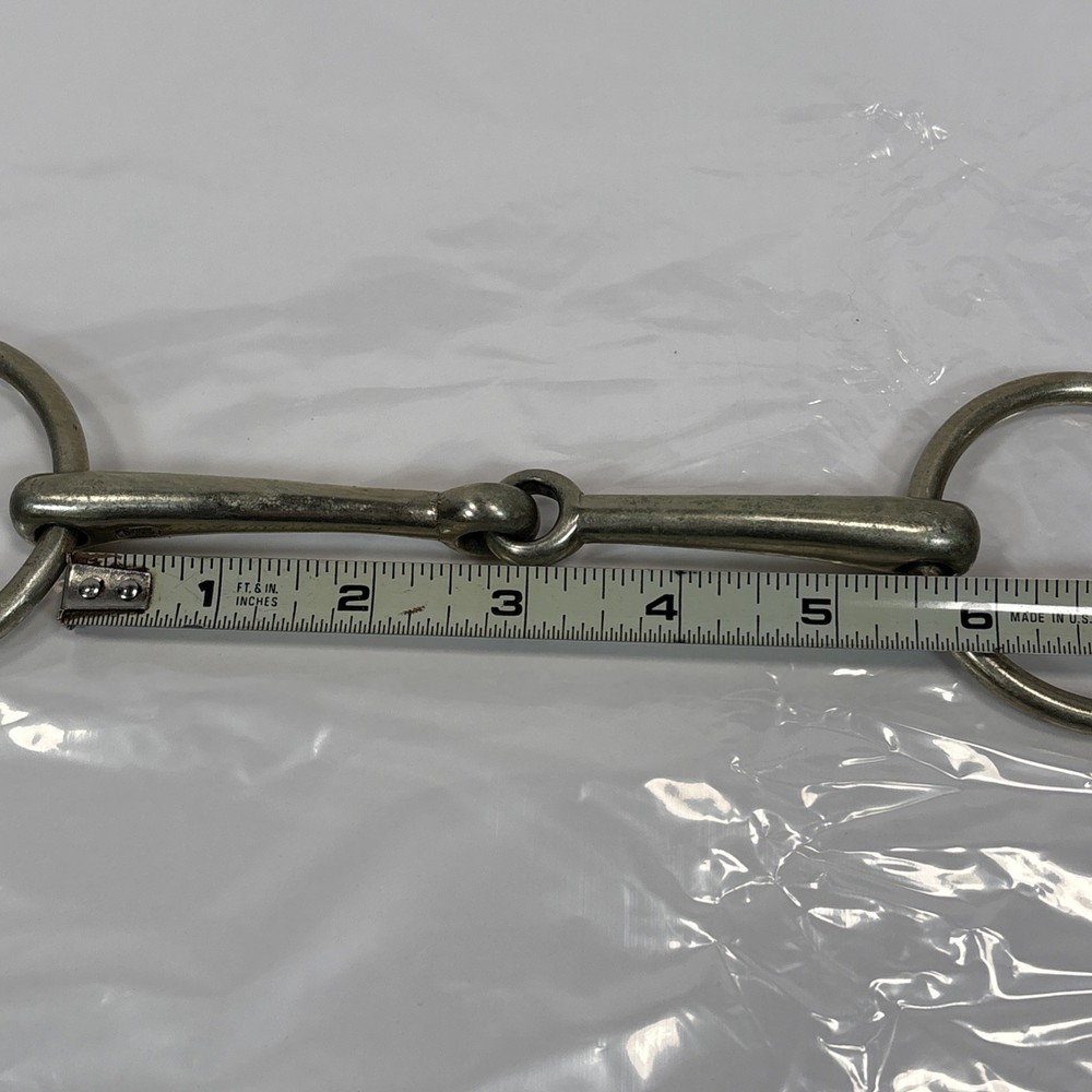 Herm. Sprenger 5 1/2 Single Joint Snaffle Bit