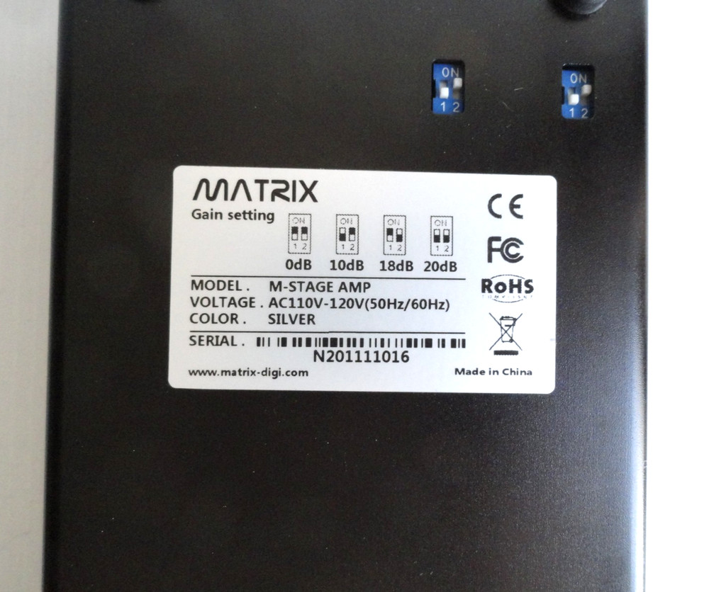 Matrix M-Stage Amp Headphone Amplifier